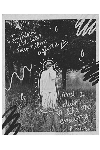 Taranist Kağıt Poster - Taylor Swift Tipografik Kolaj Tasarımı – Sloganlı San...