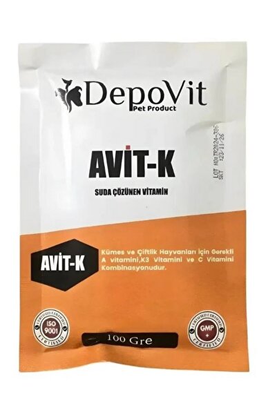 DEPOVİT AVİT-K 100 GR SUDA ÇÖZÜNEN VİTAMİN