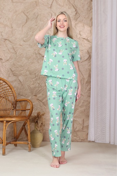Luna Wear Lunawear Short Sleeve Pajama Set Lnw202514