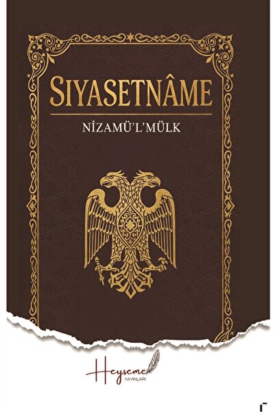 Katip Yayınevi Kültür Kitaplığı SİYASETNAME