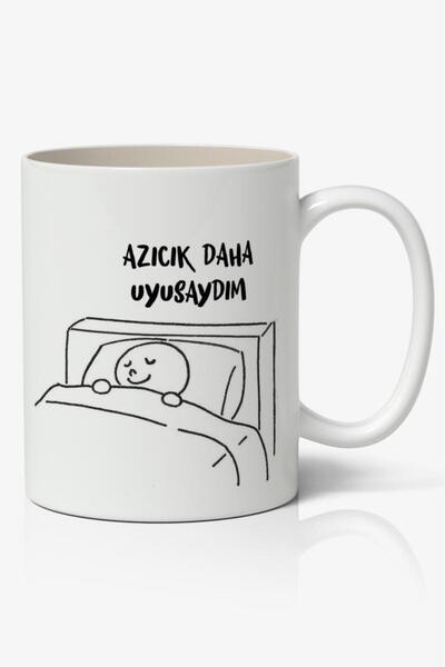 Toyaso If I Sleep More Often Themed White Mug Cup Gift for a Friend or Lover
