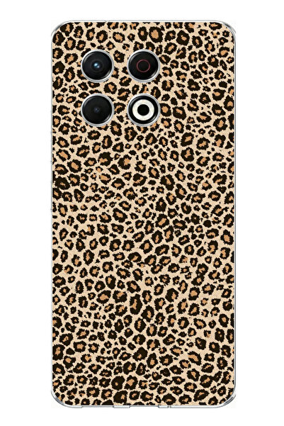 TechTree Tecno Spark 30 Pro Compatible Leopard Design Printed Silicone Case