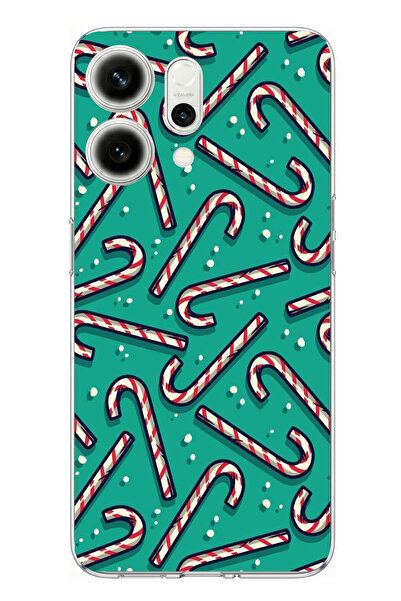 TechTree Oppo Reno 14 5g Compatible New Year's Spirit Printed Silicone Case w...