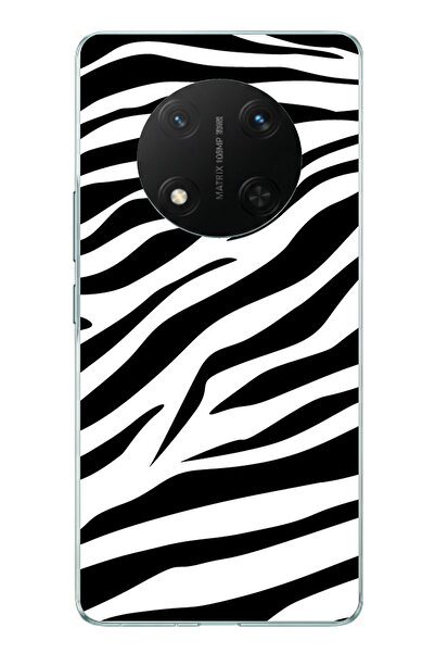 TechTree Honor X9C Compatible Zebra Design Printed Silicone Case