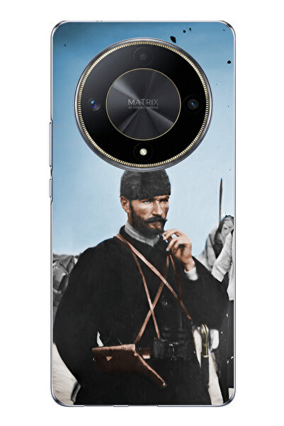 TechTree Honor X9B Compatible Ataturk Cephede Printed Silicone Case