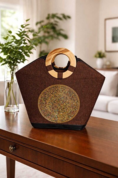 OEM woodenhandle bag