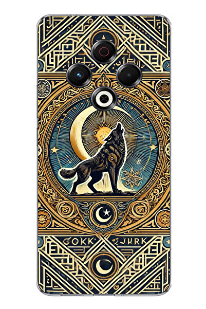 TechTree حافظة سيليكون متوافقة مع هاتف Tecno Spark 30 من Yalın Kurt GökTurk م...