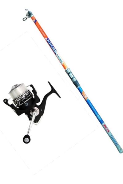 Barracuda 3900390-Surf Kamış Makina Olta Takımı 3.90 Metre
