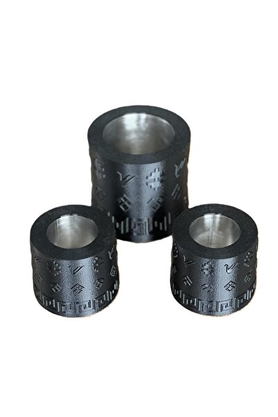 Mottopi Ehlikeyf Bottle Cooler and 2 Single Cup Coolers Ehlikeyf-Black