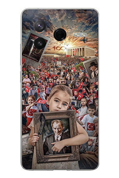 TechTree Poco F7 Pro Compatible Ataturk Anımlakabir Printed Silicone Case