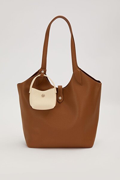 Levidor Brown Mini Bag Detailed Shoulder Bag