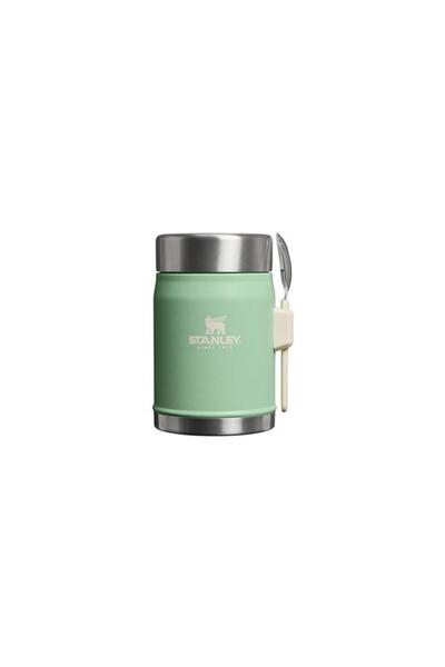 Stanley Klasik Kaşıklı Açık Yeşil 0.40 lt Çelik Yemek Termosu