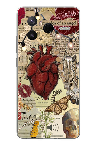 TechTree Poco F7 Pro Compatible Vampire Diaries Vintage Printed Silicone Case