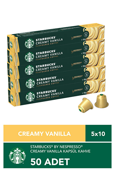 Starbucks by Nespresso Vanilla Kapsül Kahve 5 X 10 adet