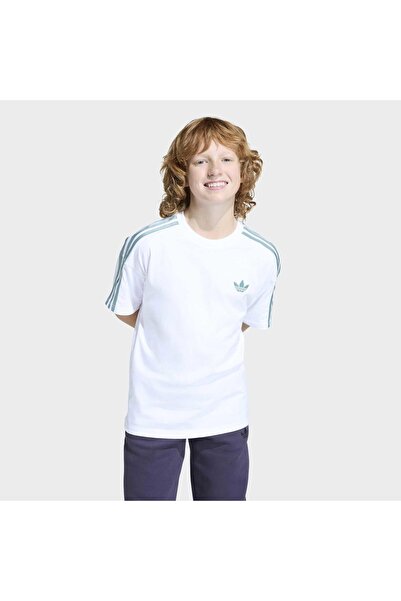 adidas Παιδικό μπλουζάκι Lo Tee Casual KE2703 Λευκό