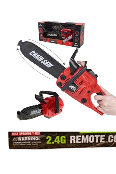 Digermak OYUNCAK PİLLİ,SESLİ VE BIÇAĞI HAREKETLİ ELEKTRİKLİ TESTERE 30 CM