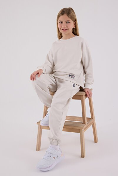U.S. Polo Assn. Girl's Tracksuit Set