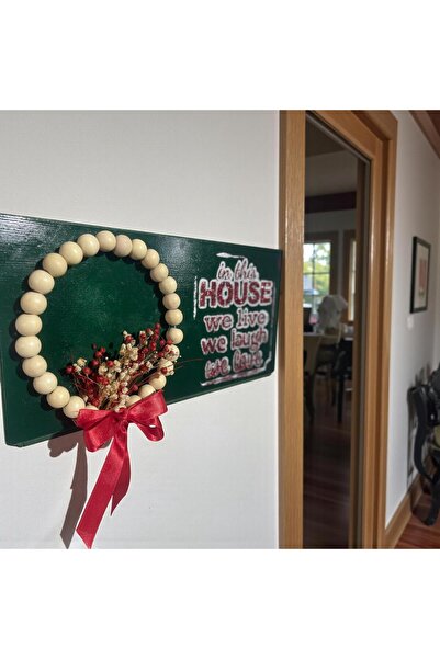 ART PINE Διακόσμηση Τοίχου Μπροστά από την Πόρτα Φυσικός Κόκκος Μπαμπού - Λαμ...