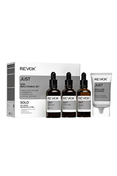 REVOX B77 Σετ Λάμψης Δέρματος Revox B77: Just, Καφεΐνη 5%, Κατά των Μαύρων Κύ...