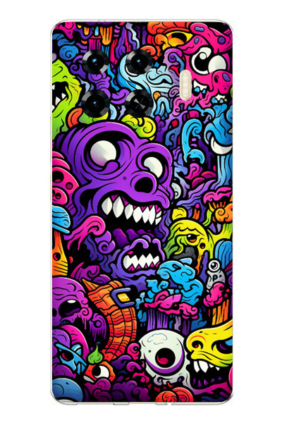 TechTree Tecno Spark 20 Pro+ Plus Compatible Psychedelic Colored Monsters Pri...