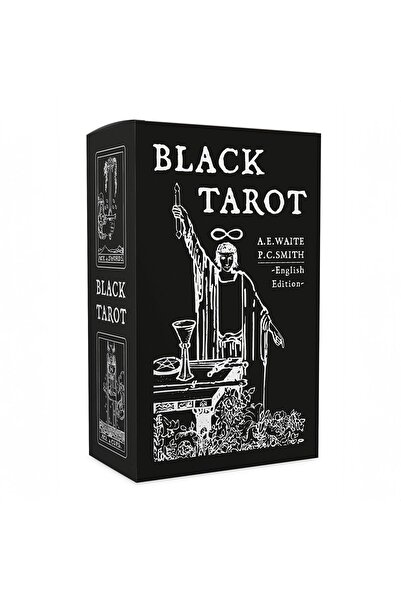OyuncaklarÜlkesi Arthur Edward Waite Black Tarot Kartları Destesi 78 Kart ve ...