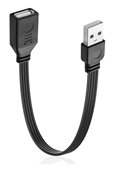 The Bros كابل تمديد USB 2.0، كابل USB من النوع A ذكر إلى أنثى مسطح، سرعة عالي...