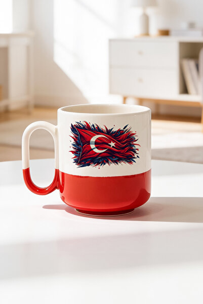 BB TRADE Flag Designed Ceramic Printed Pro Mug Cup 330ml