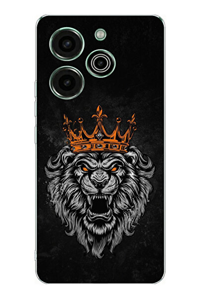 TechTree حافظة سيليكون متوافقة مع تكنو بوفا 6 برو من وورت روهو مطبوع