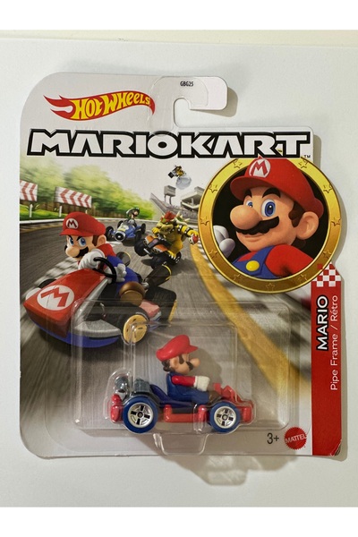 HOT WHEELS Mariokart retro mario pipe frame