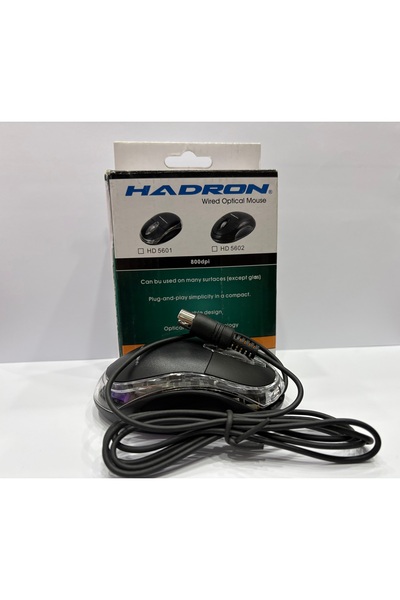 HADRON HD5602 Kablolu Ps/2 Mouse Siyah