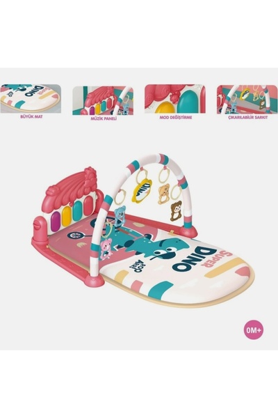 lorashop Piyanolu Bebek Oyun Halısı