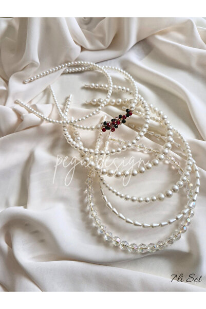 pegu baby collection SET MEGA DE 7 PIESE CORONĂ CU PERLE