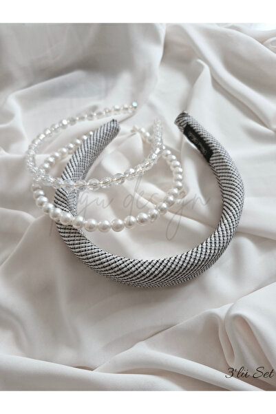 pegu baby collection SET DE 3 CORONĂ DE PERLE CU SPUMĂ EMBELĂTĂ ȘI ÎN RÂND, P...