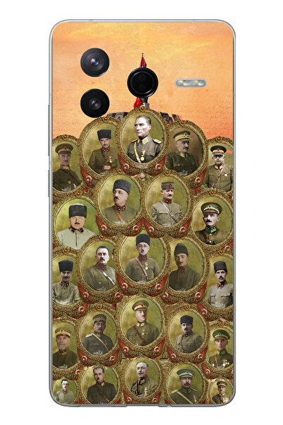 TechTree Poco F7 Pro Compatible Ataturk and Liberation War Commanders Printed...