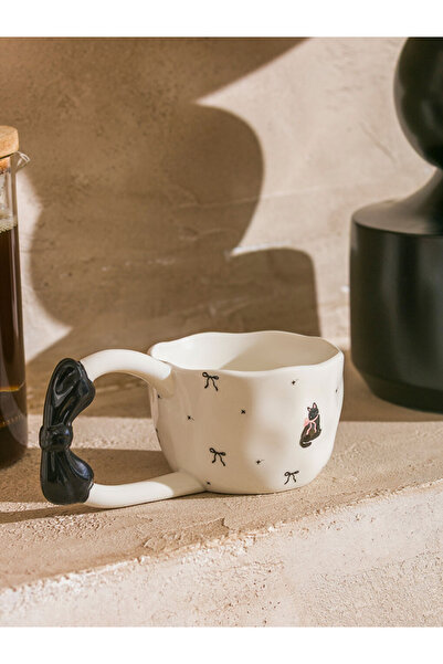 LC Waikiki Renkli̇mağazadan Lcw Home Mixed B Printed Ceramic Mug 300 ml