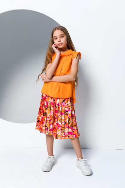 incity Girl's Elegant Collar Detailed Blouse-New Model