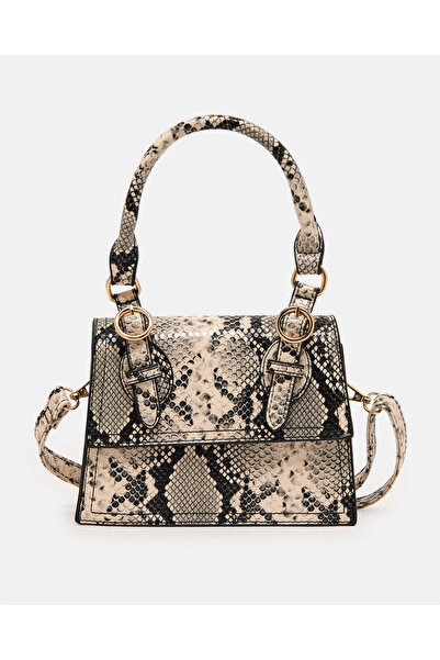 REDTAG Women Multicolour Snake Print Day Bag
