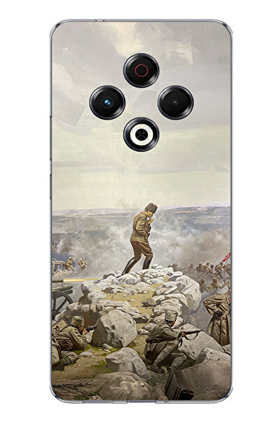 TechTree حافظة سيليكون متوافقة مع هاتف Tecno Spark 30 Cephede Commander Indep...