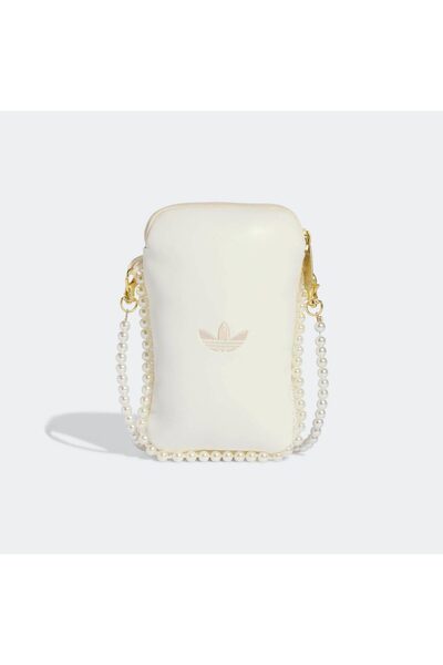 adidas حقيبة كتف نسائية بيضاء أصلية (KE2332)