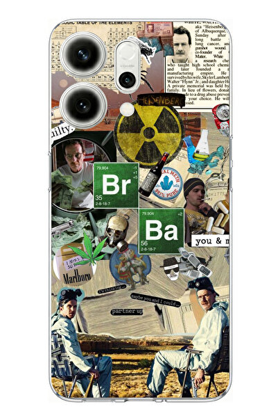TechTree Oppo Reno 14 5g Compatible Breaking Bad Collage Printed Silicone Case