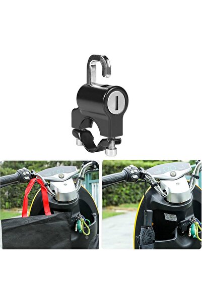 Genel Markalar Universal Motosiklet Kask Kilidi Çanta Kilidi (22-26mm)