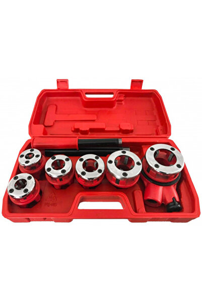 VERKE Set matrițe manuale pentru țevi, 6 bucăți, VERKE, 1/4-1 1/4", V07514