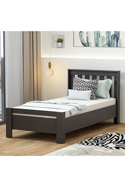 Betroya Optima Karyola Antrasit 190 x 90 cm | Modern ve Dayanıklı Tek Kişilik...