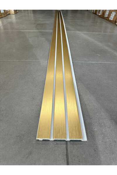 DECOTARZ 20 ADET POLİMER LAMBİRİ GOLD BEYAZ 12*280 CM
