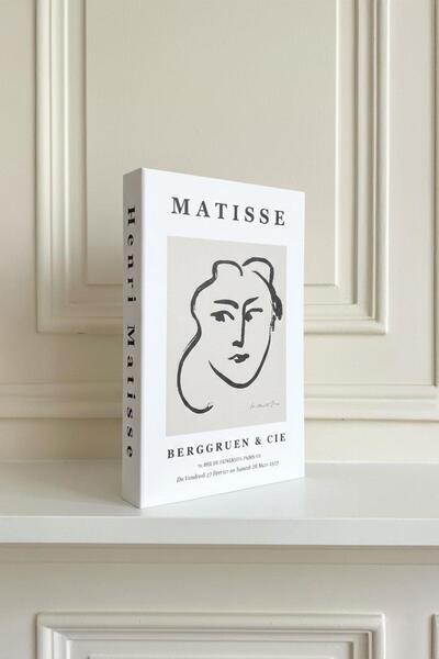Buka Shops Henri Matisse'Berggruen & Cie' Themed Decorative Book Box - Black ...
