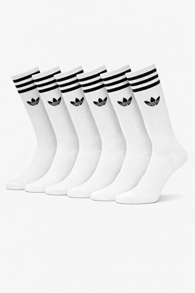 Adidas Sportswear Unisex Socks Set, 6 Pairs, One Size