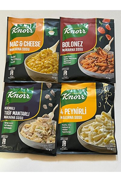 Knorr MAKARNA SOSU 4 ÇEŞİT