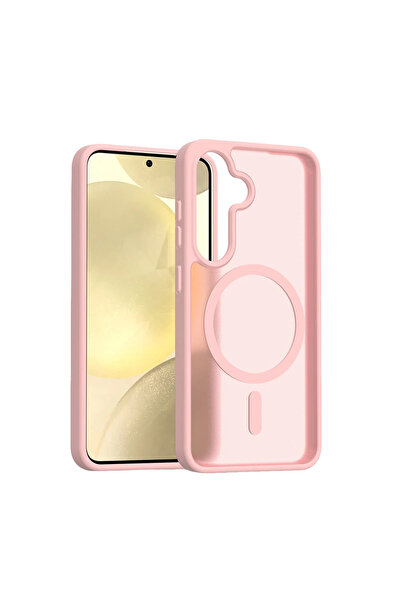 UnDePlus Case Matte Surface Sio Cover Compatible with Magsafe for Samsung Gal...