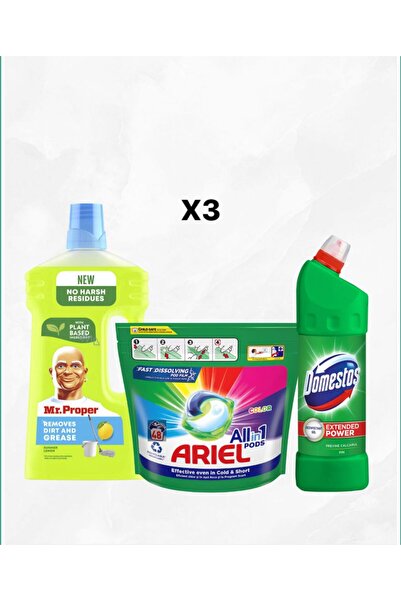 Ariel MP PROPER DOMESTOS PACHET DE CURATEINIE