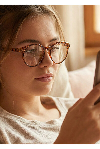 ModaLucci Leopard Printed Blue Light Protected Unisex Trend Model